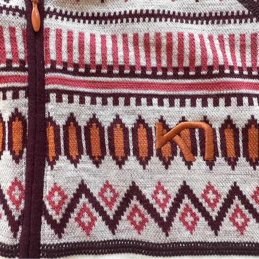 Kari Traa Fair Isle Pattern 100% Wool Base Layer Size Small NWOT - Picture 9 of 9
